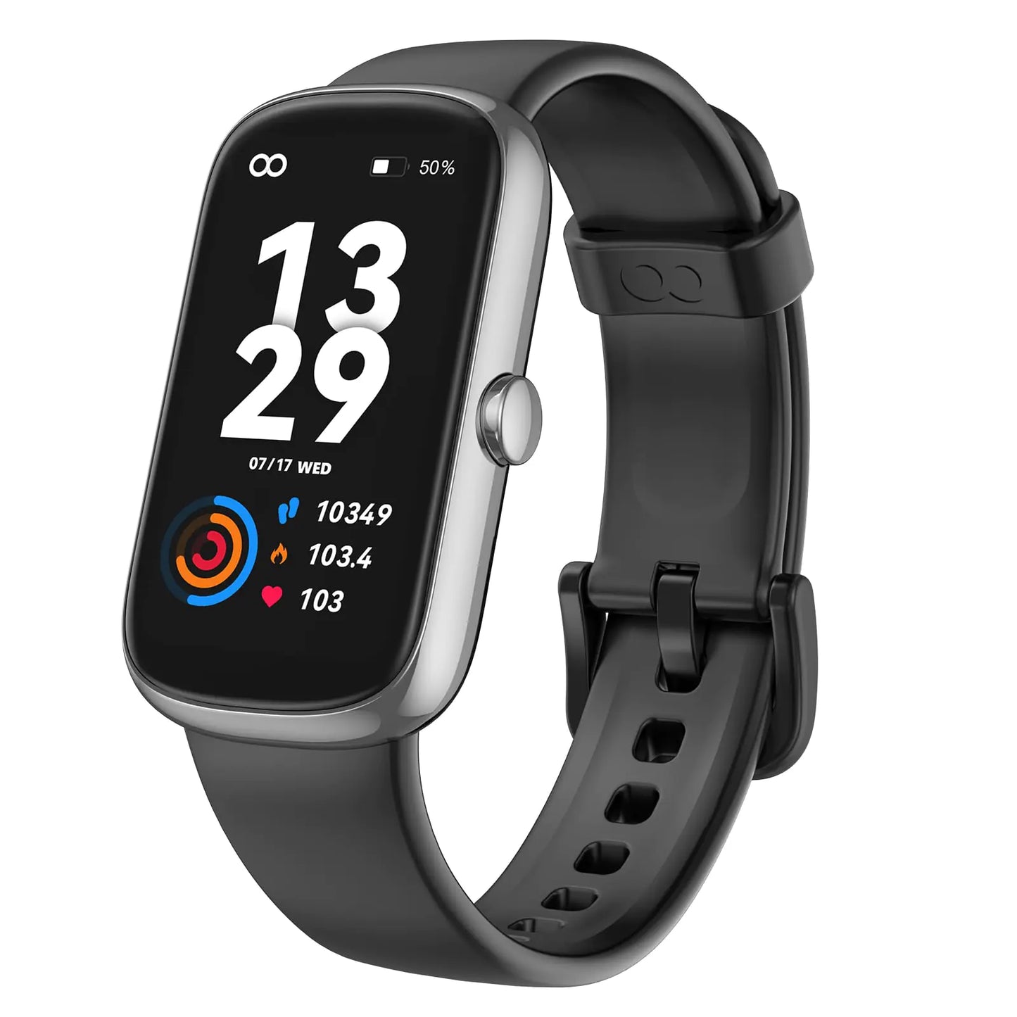 anyloop Fitness Tracker with Heart Rate Blood Oxygen Sleep Monitor IP68 Waterproof Activity & Fitness Trackers with Pedometer Fitness Watches for Women Men Step Counter Compatible Android iOS