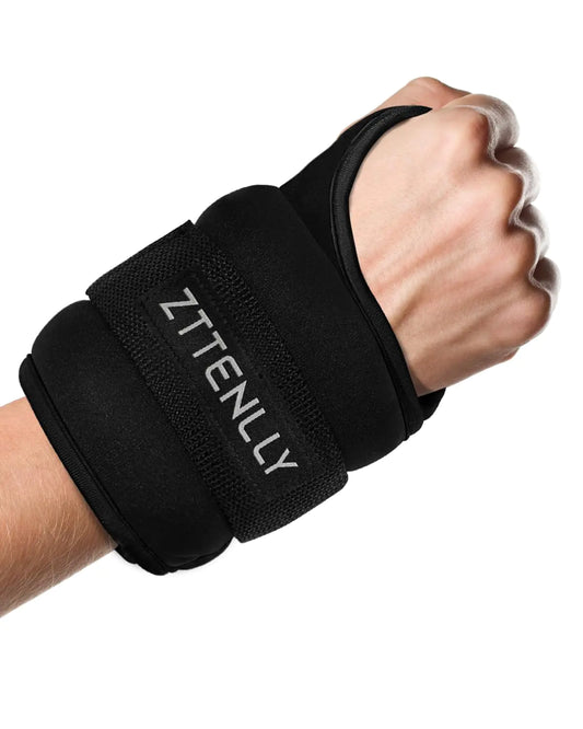 ZTTENLLY Wrist Weights Sets of 2 - Adjustable Size - 1lbs*2/2lbs*2/3lbs*2 Thumblock Arm Hand Weights Sets for Women & Men - Suitable for Walking Physical Therapy Running Yoga and Aerobics